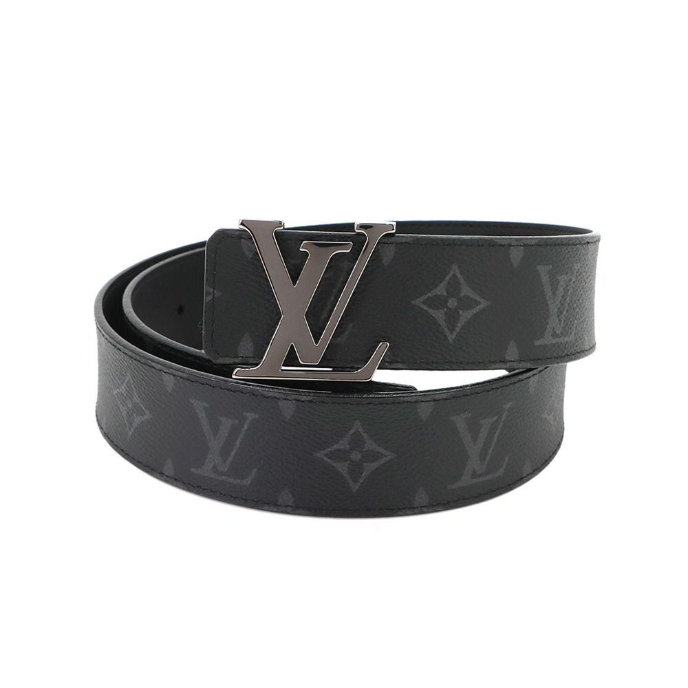 Louis Vuitton Monogram Eclipse Ceinture LV Initial 40MM Reversible Belt M9043...